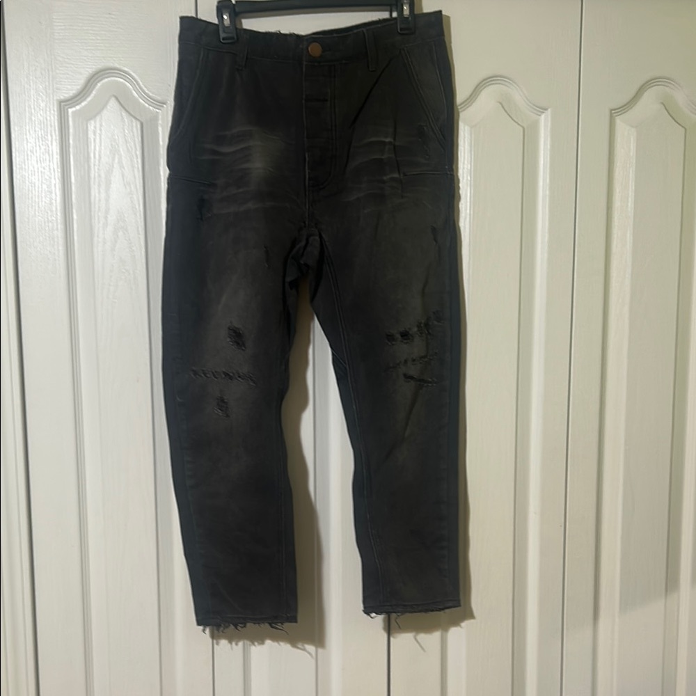 One teaspoon Distressed Black Men's Jeans
